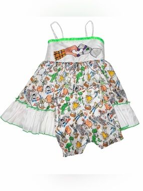 Oh Shana Buzz And Woody Heart Hands Toy Story Disney Dress And Bloomers‎